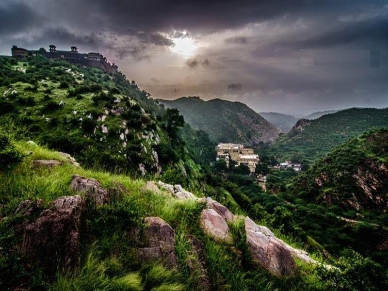 Samode Palace Jaipur Buitenkant foto