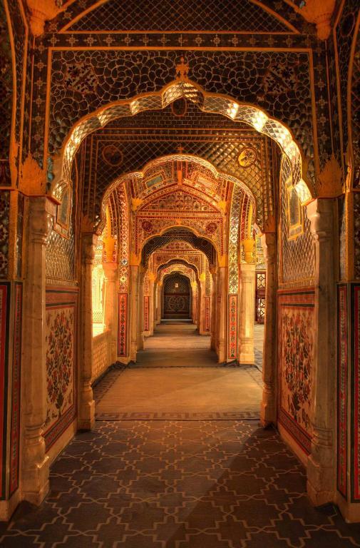 Samode Palace Jaipur Buitenkant foto